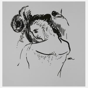 Odilon Redon, "Junger Mann"