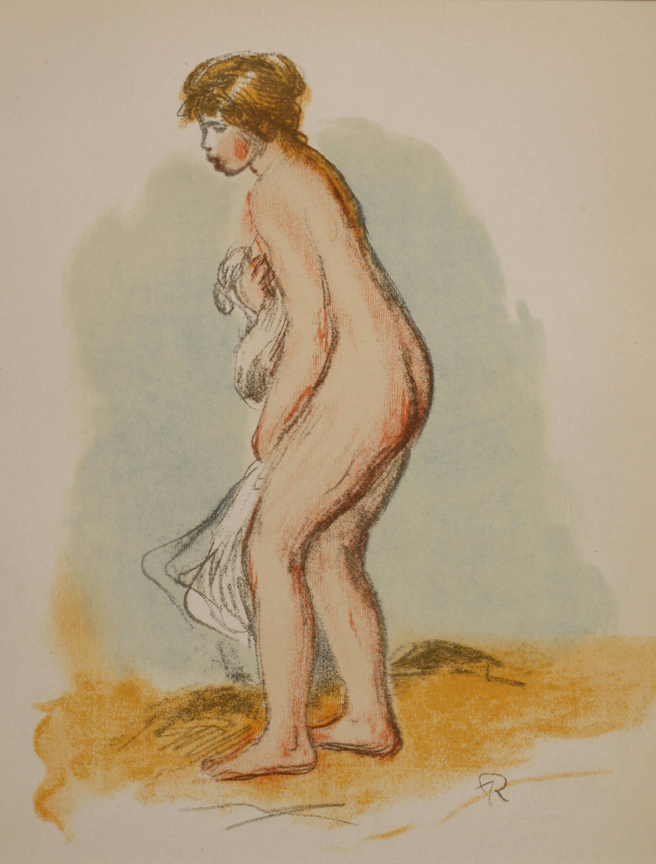 nach August Renoir, "Baigneuse debout"