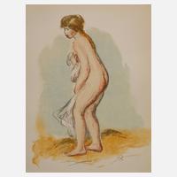 nach August Renoir, "Baigneuse debout"111