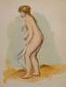 nach August Renoir, "Baigneuse debout"