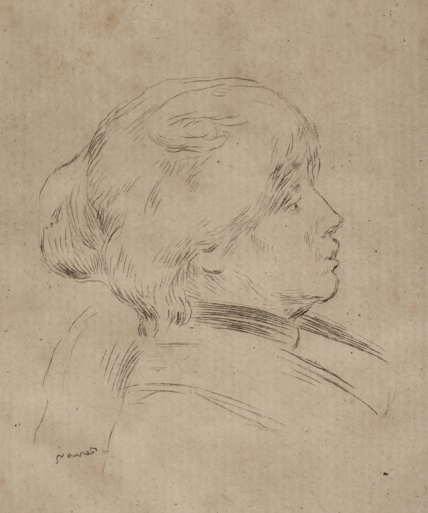 Auguste Renoir, Portrait Berthe Morisot