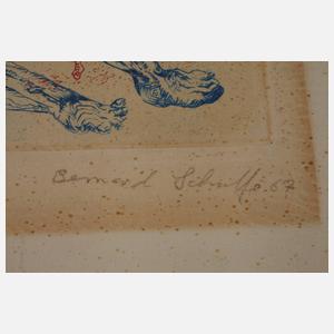 Bernard Schultze, "Zwiegespräch"