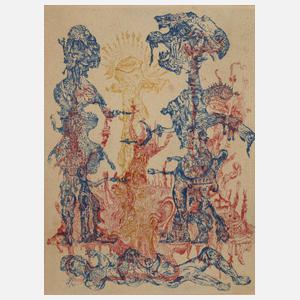 Bernard Schultze, "Zwiegespräch"