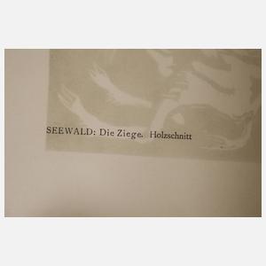 Prof. Richard Seewald, "Die Ziege"