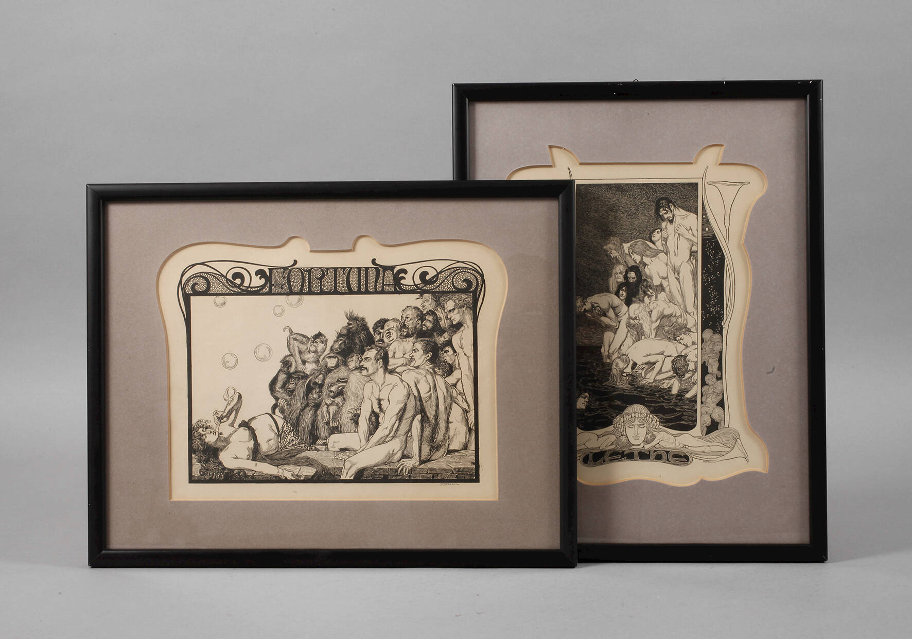 Prof. Franz Stassen, Paar Grafiken