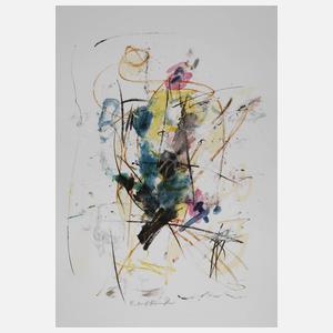 Hans Staudacher, Abstrakte Komposition