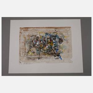 Hans Staudacher, Abstrakte Komposition