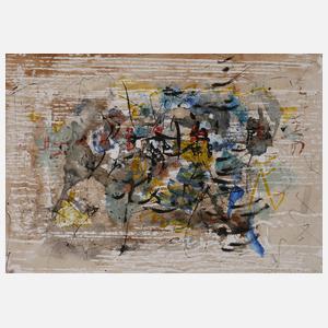 Hans Staudacher, Abstrakte Komposition