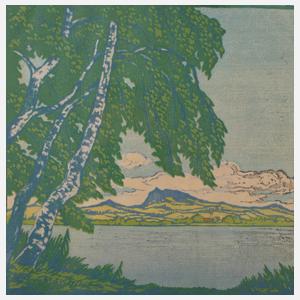 Carl Thiemann, Sommer am See