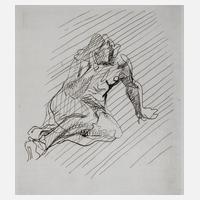 Jaques Villon, Kauernder Akt111