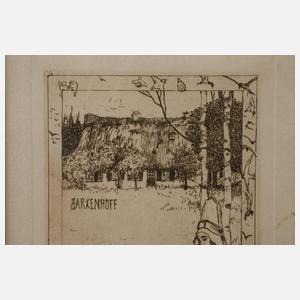 Heinrich Vogeler, attr., "Barkenhoff"