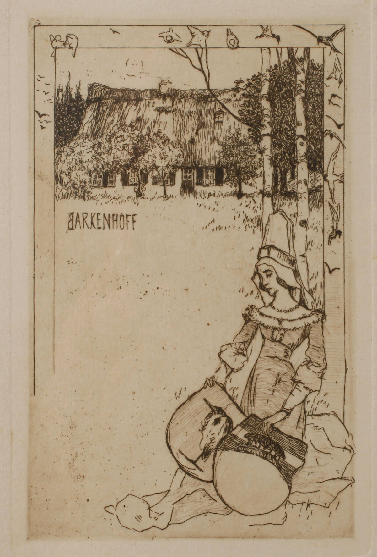 Heinrich Vogeler, attr., "Barkenhoff"