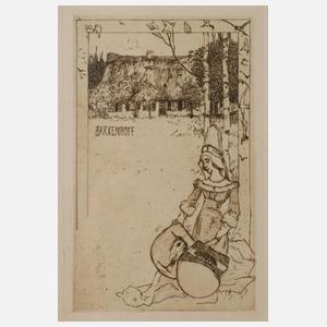 Heinrich Vogeler, attr., "Barkenhoff"