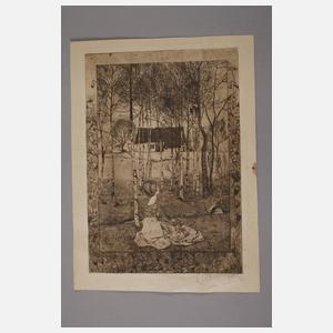 Heinrich Vogeler, "Frühling"