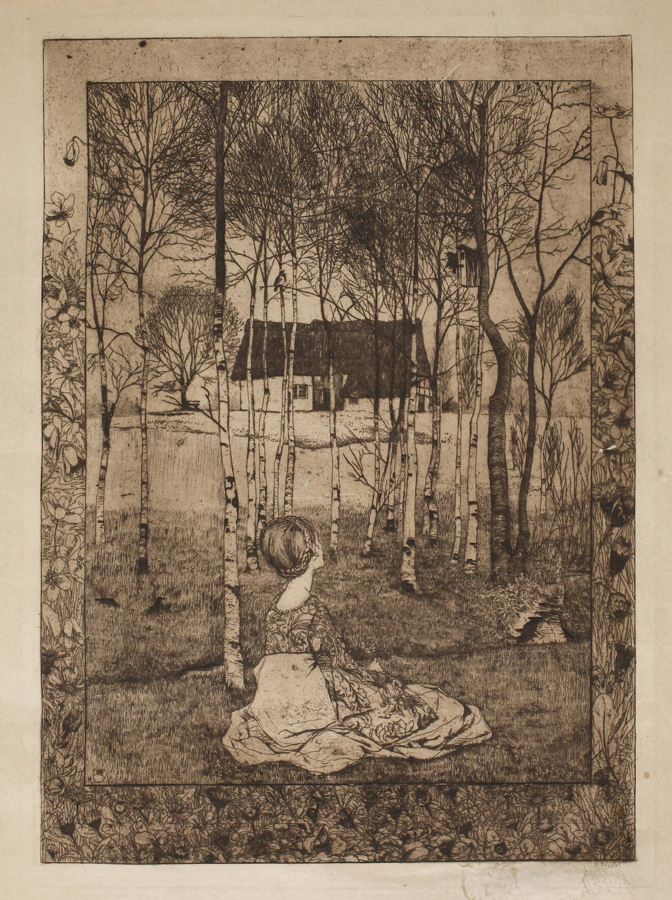 Heinrich Vogeler, "Frühling"