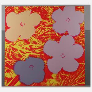 Andy Warhol, "Flowers"
