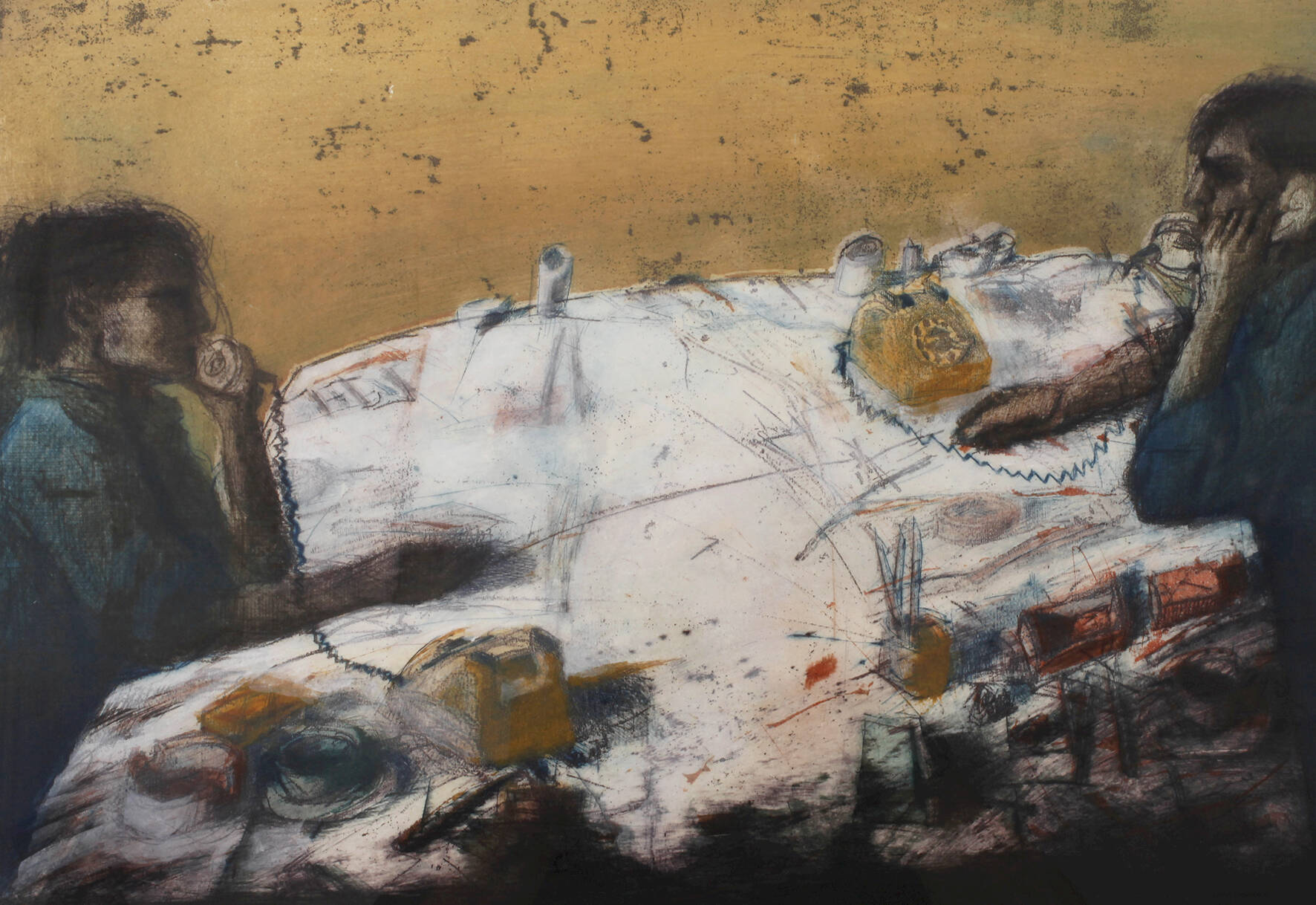 Peter Wever, Telefonierende