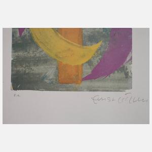 Prof. Ernst Wille, Abstrakte Komposition