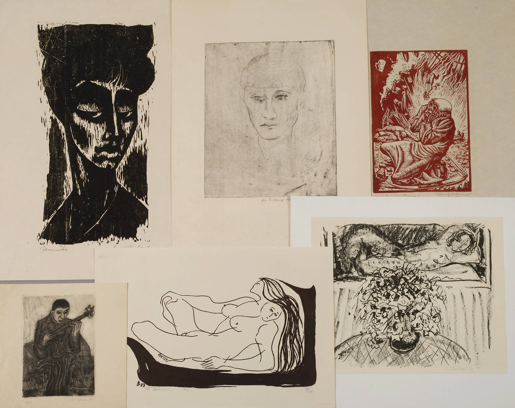 Konvolut Druckgraphiken