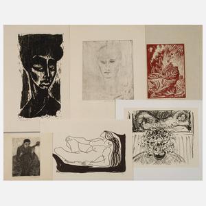 Konvolut Druckgraphiken