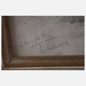 Ernest Bellecroix, Jagdhund mit Rebhuhn