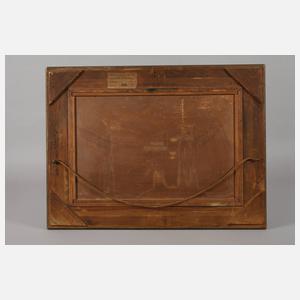 Carl von Binzer, attr., "Viehmarkt bei Orvieto"