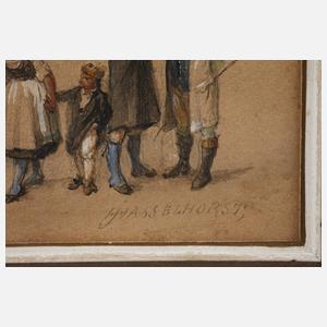 Heinrich Hasselhorst, Marktszene