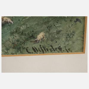 Carl August Oesterley, Küstenlandschaft