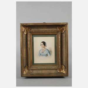 Paar Biedermeierportraits