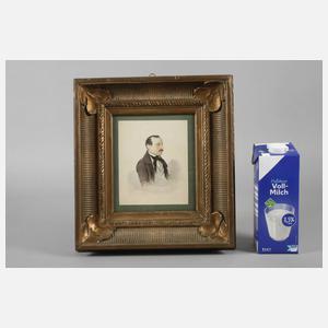 Paar Biedermeierportraits