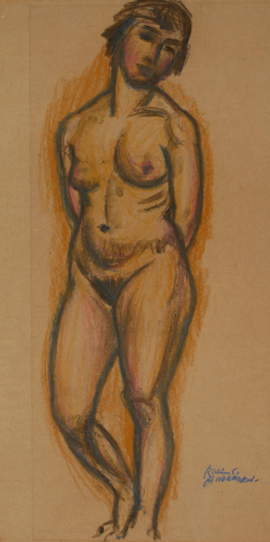 Robin C. Andersen, Stehender Akt