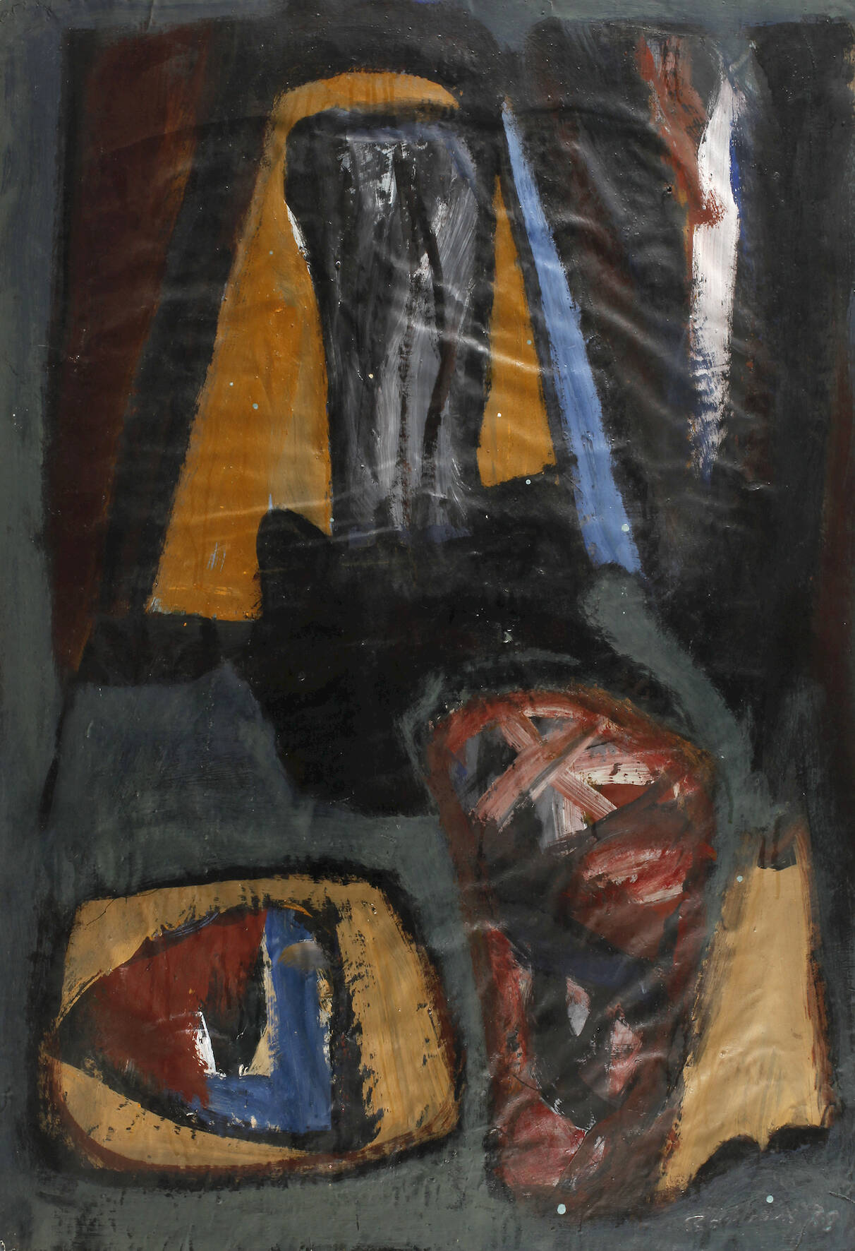 Arno Backhaus, Abstrakte Komposition