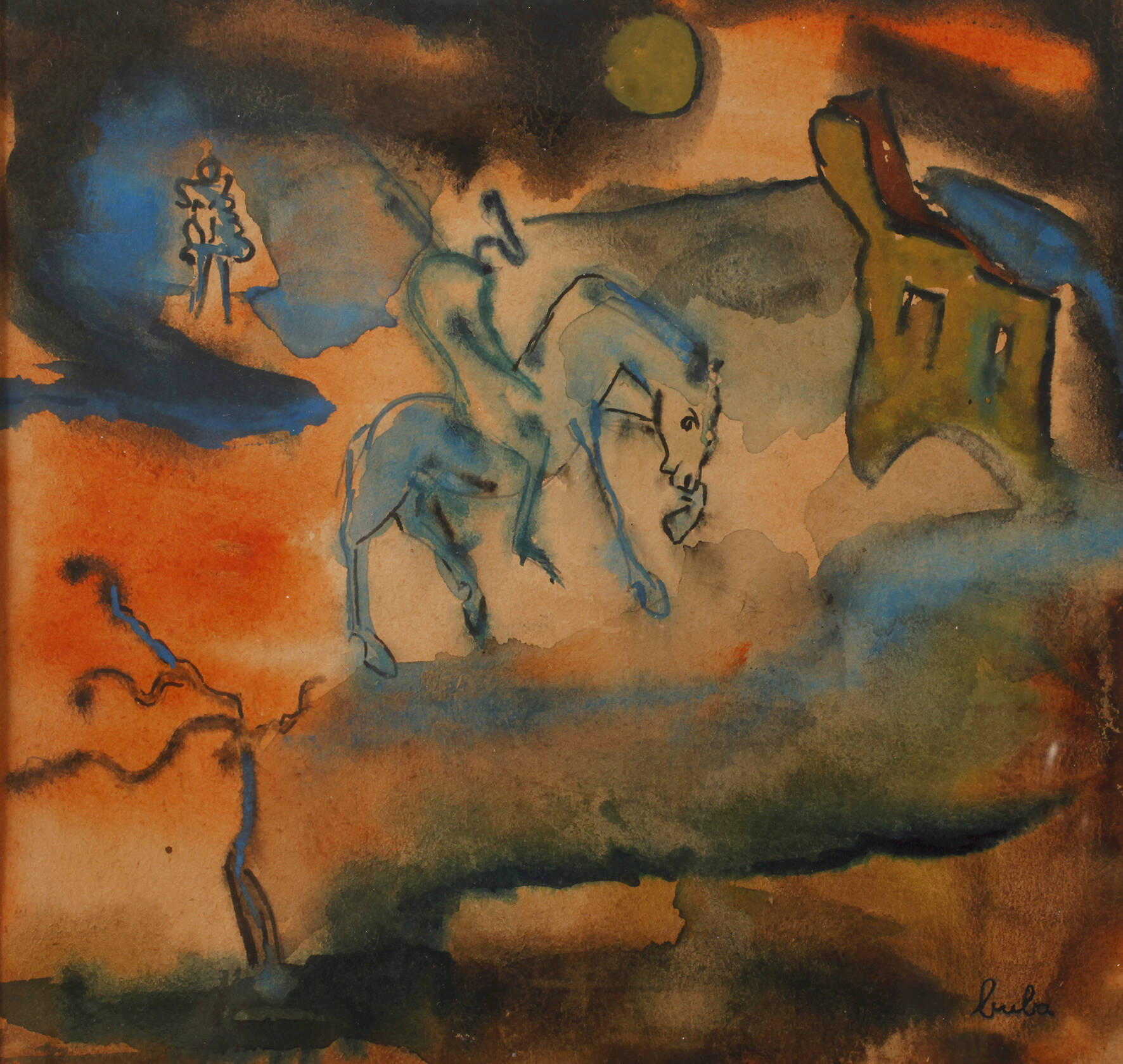 Joy Buba, attr., Illustration zu "Don Quijote"