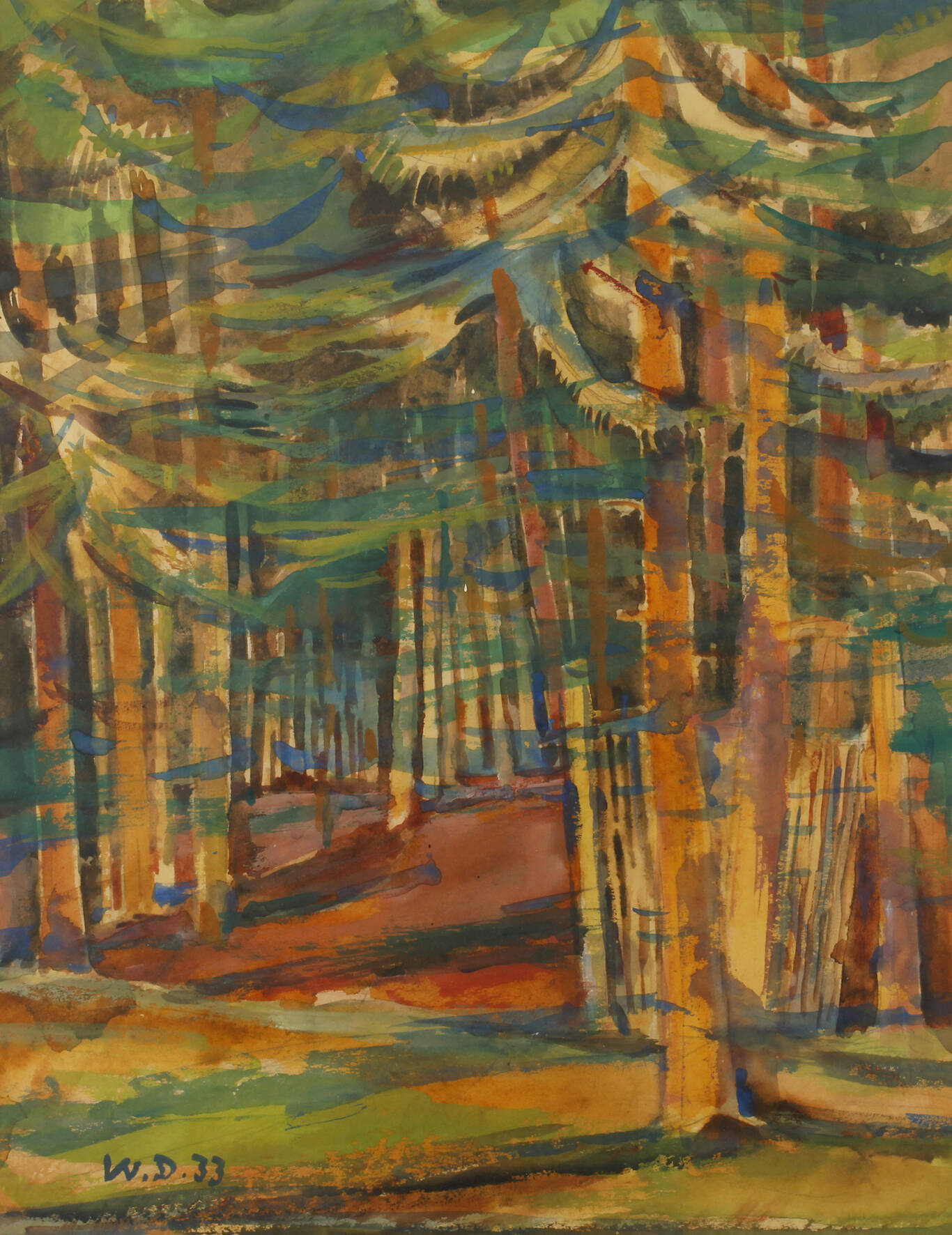 Willi Deutzmann, Waldinneres