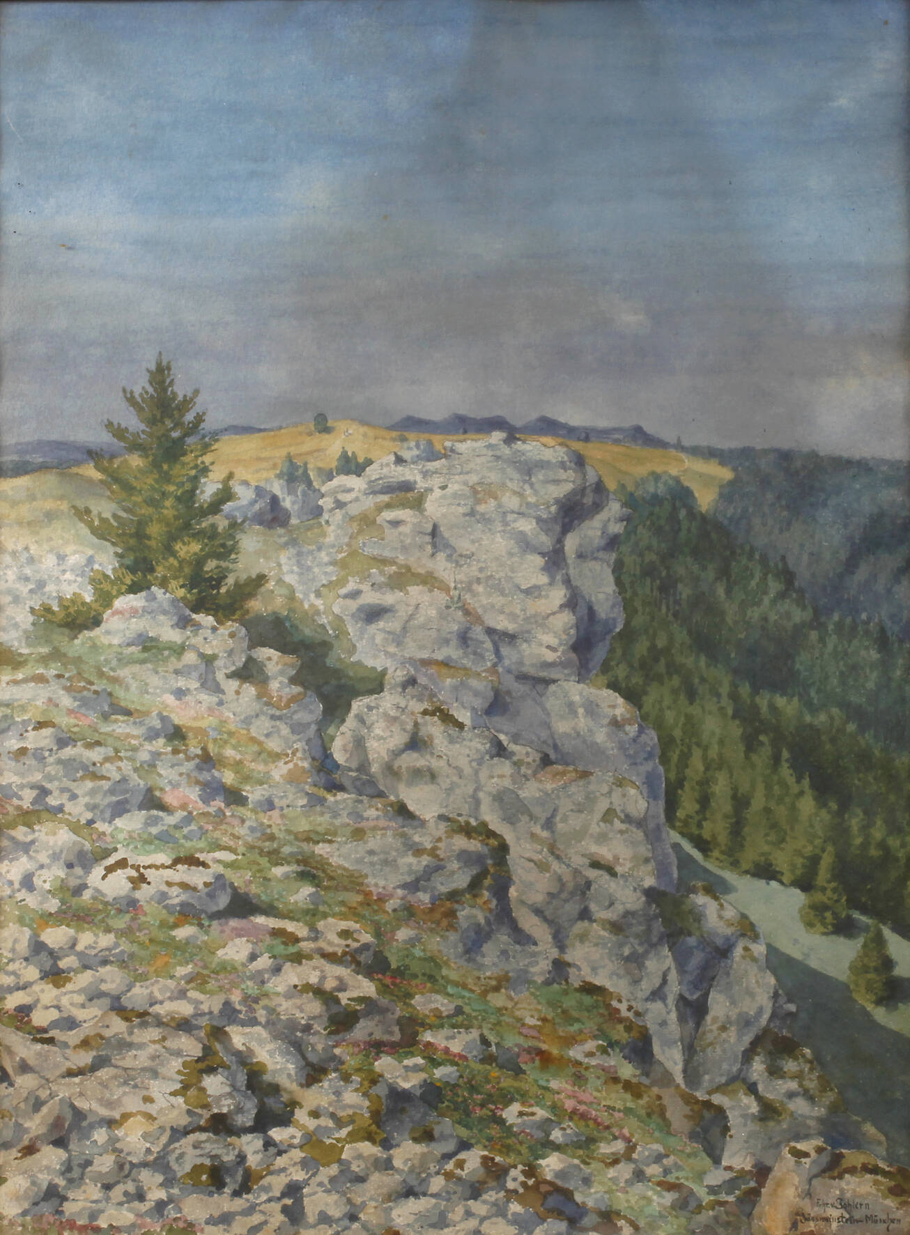 Freiherr von Fohlern, Bei Gößweinstein