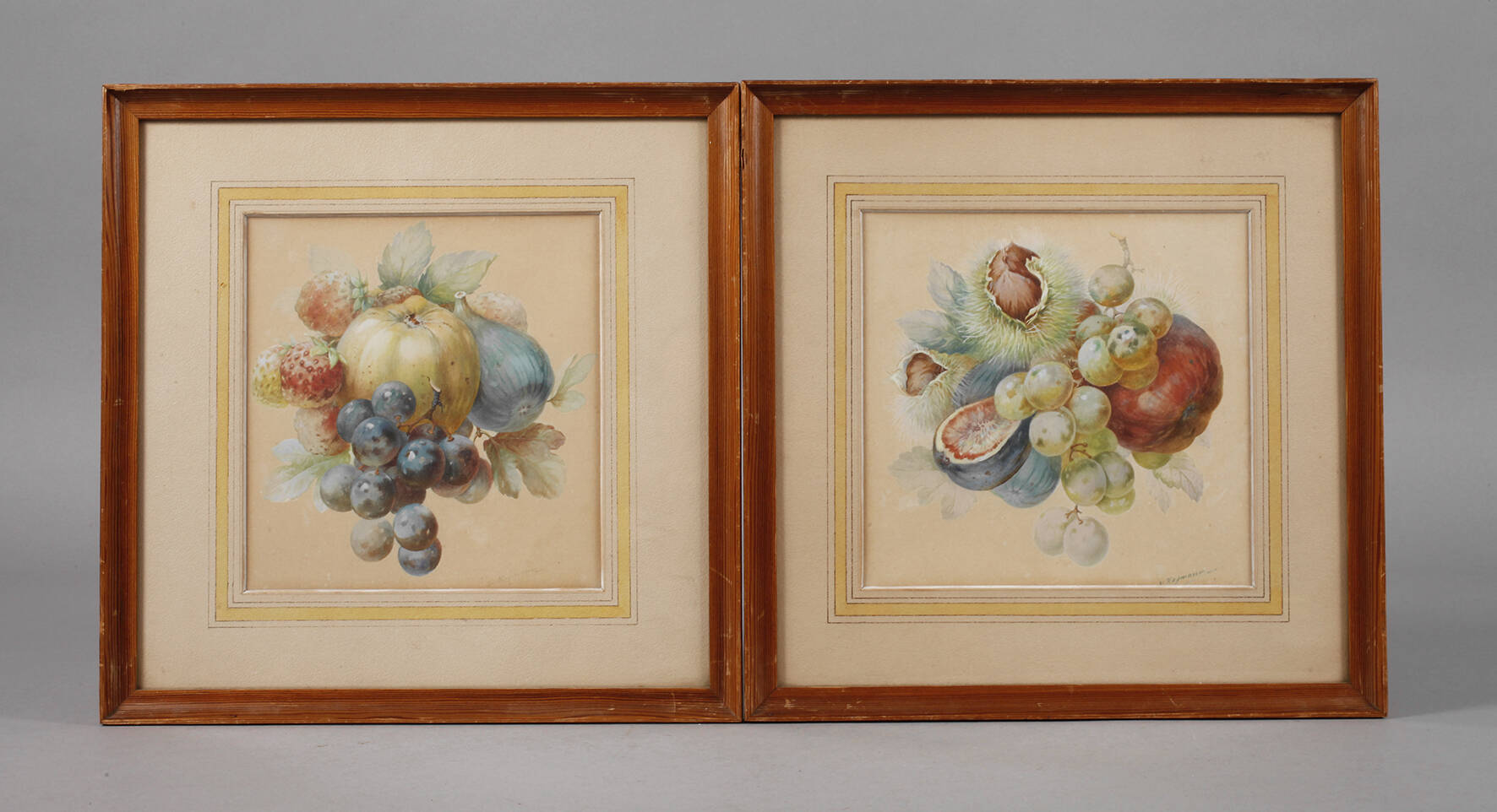 Ulrich Hagmann, Zwei Früchtestillleben