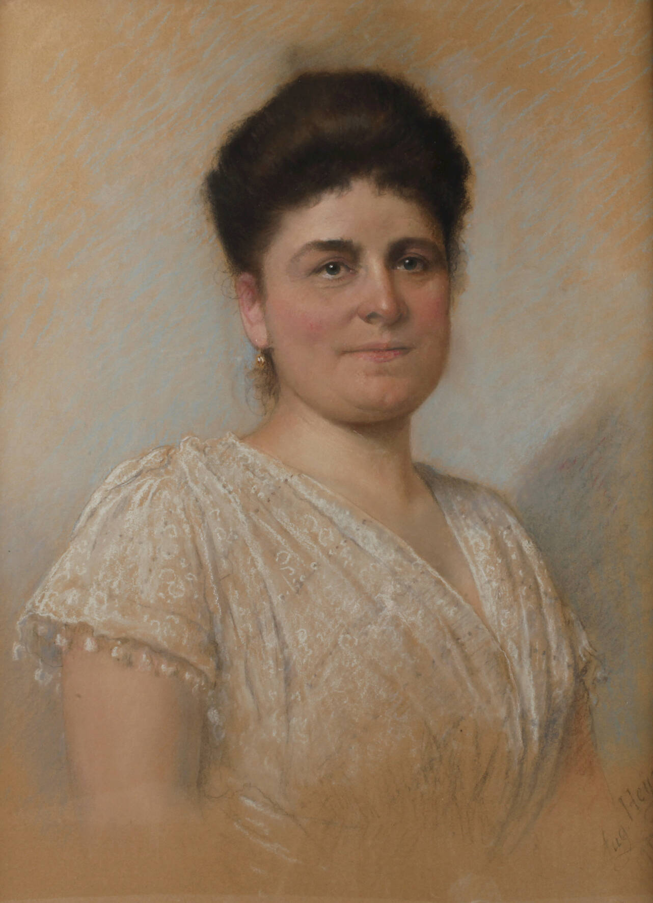 Prof. August Heyn, Damenportrait