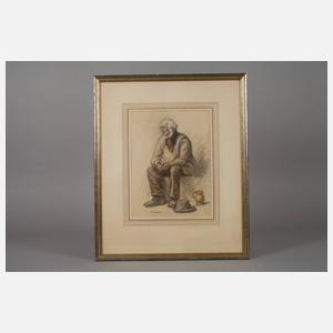 W. Hunt, Sinnender Raucher