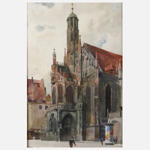 Heinrich Kley, Die Frauenkirche in Nürnberg