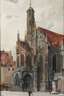 Heinrich Kley, Die Frauenkirche in Nürnberg