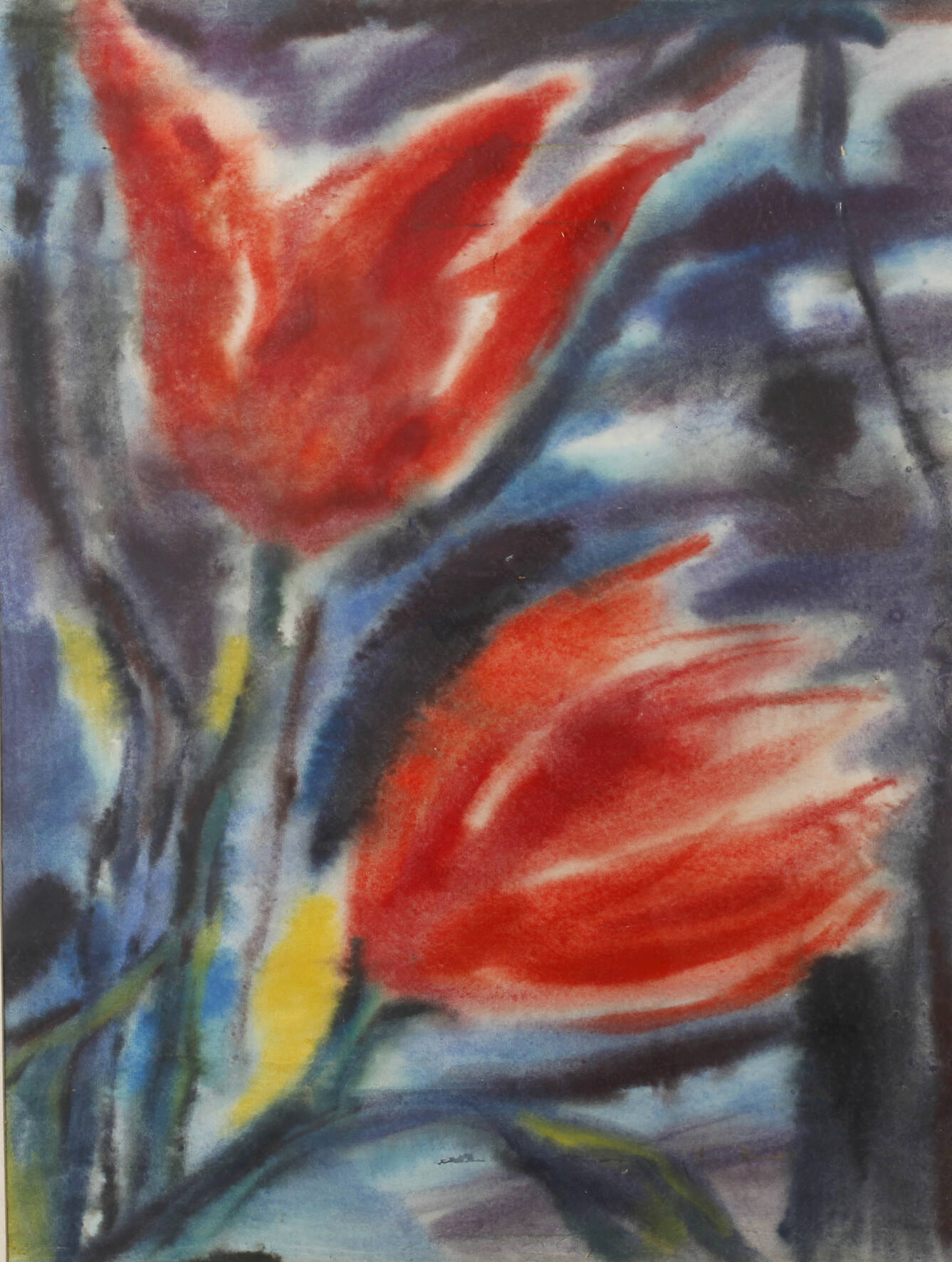Alfred Kohler, Rote Blüten