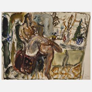 Horst Leifer, Sitzender Akt