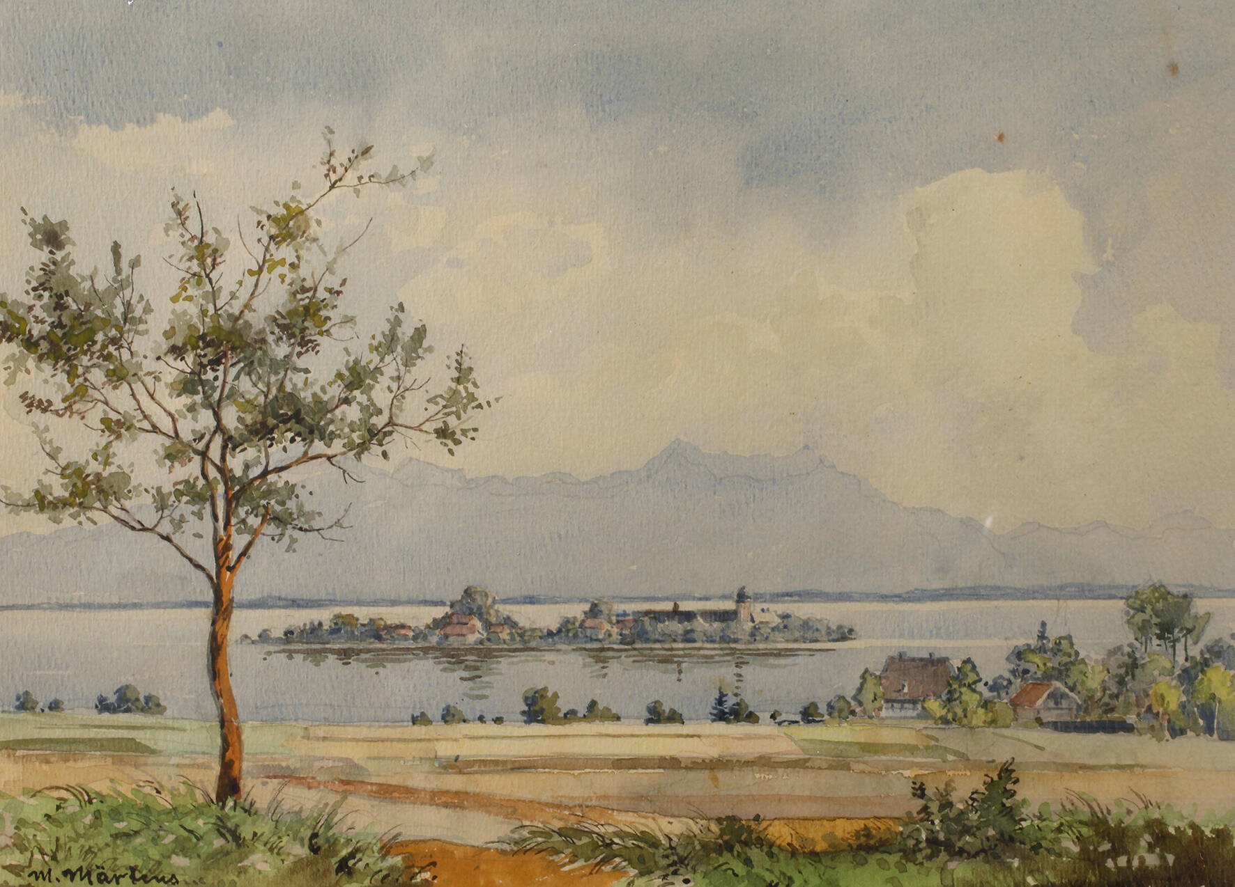 Max Märtens, Blick zur Fraueninsel