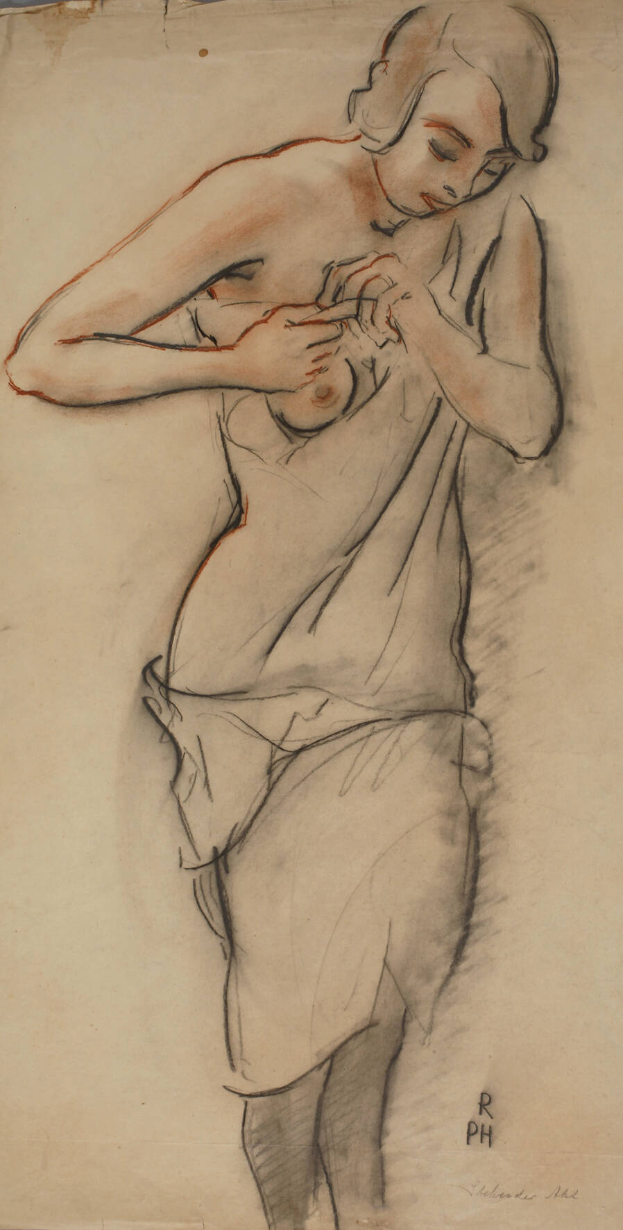 Robert Philippi, "Stehender Akt"