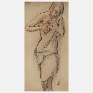 Robert Philippi, "Stehender Akt"