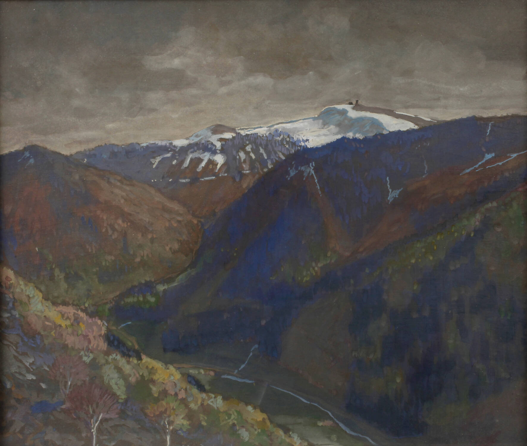 Hermann Poschinger, Im Gebirge