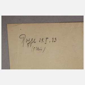 Prof. Johannes Friedrich Rogge, Aktzeichnungen