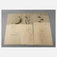 Prof. Johannes Friedrich Rogge, Aktzeichnungen111