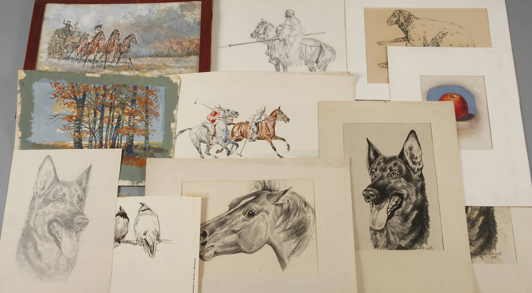 Paul Rudolph, Zeichnungskonvolut