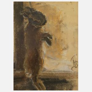 Maria Slavona, attr. Hängender Hase